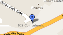 Display a map to our training centre Find JCS Computerent
